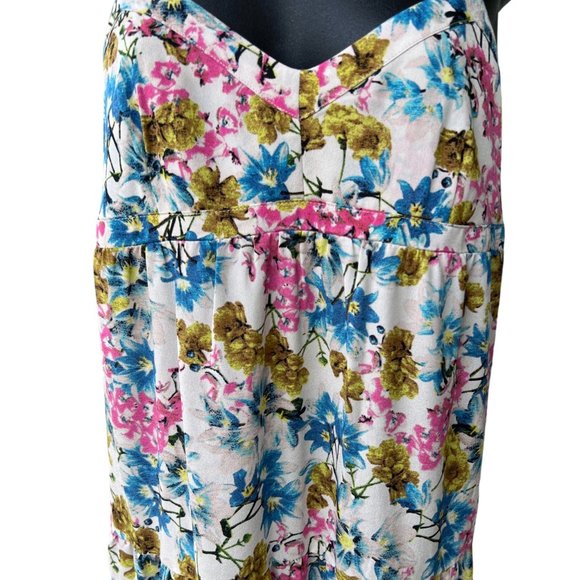🌸4/$30🌸 Floral Print Ruffle Hem Cami Dress - Picture 6 of 15